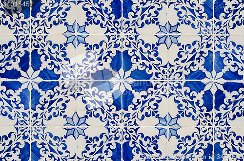Image of Ornamental old typical tiles