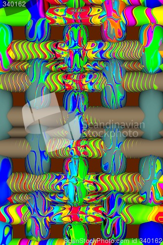 Image of Abstract 3d background