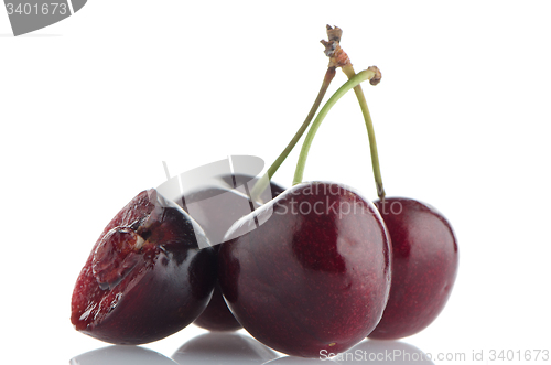 Image of Red cherries 