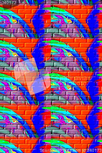 Image of Abstract 3d background