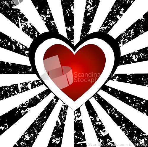 Image of hearts background