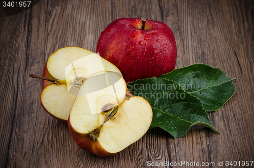 Image of Apples closeup