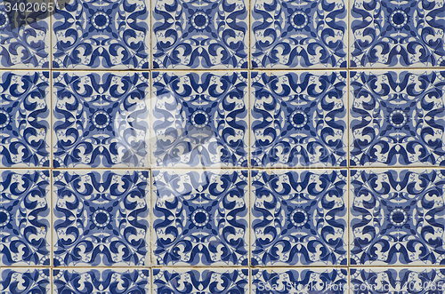 Image of Ornamental old typical tiles