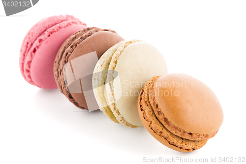 Image of Colorful French Macarons