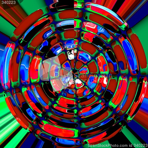 Image of Abstract 3d background