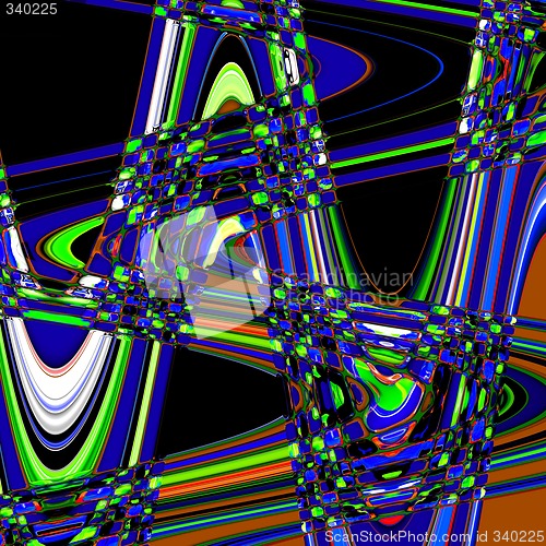 Image of Abstract 3d background
