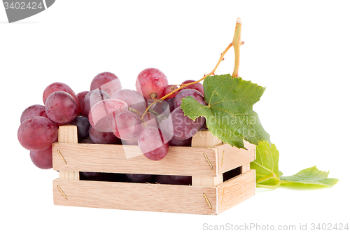 Image of Bunch of red grapes