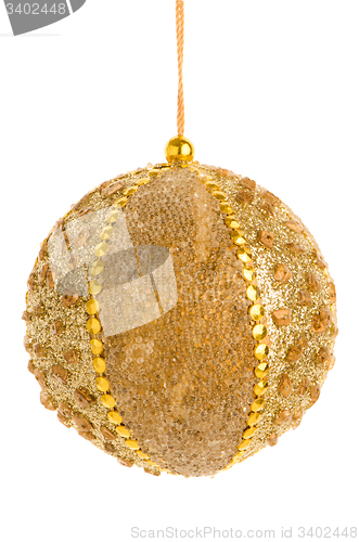 Image of Christmas ball isolated