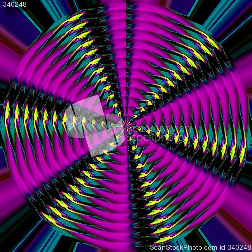 Image of Abstract 3d background