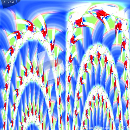 Image of Abstract 3d background