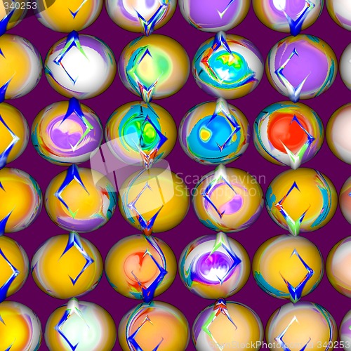 Image of Abstract 3d background