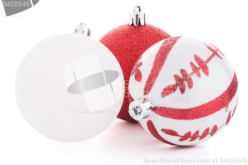 Image of christmas decorative balls