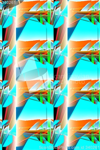 Image of Abstract 3d background