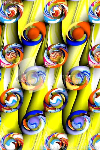Image of Abstract 3d background