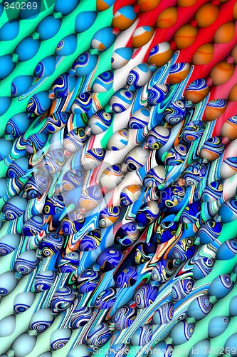 Image of Abstract 3d background
