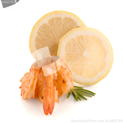 Image of Shrimp with lime