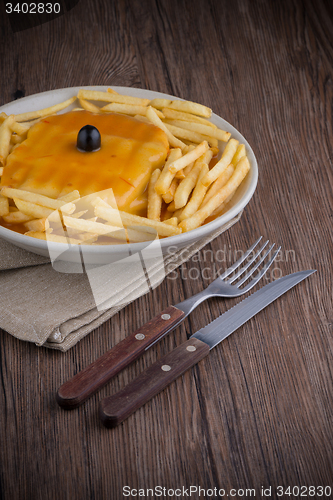 Image of Francesinha on plate