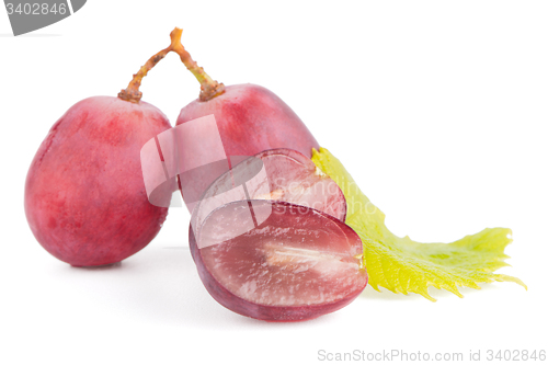 Image of Bunch of red grapes