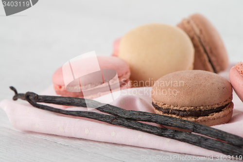 Image of Macaroons closeup