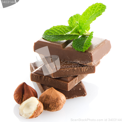 Image of Chocolate parts