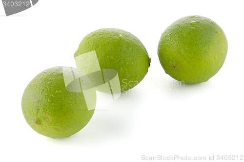 Image of Fresh green limes