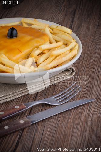 Image of Francesinha on plate