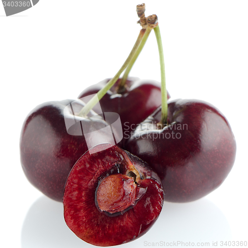 Image of Red cherries 