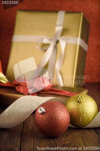 Image of Christmas gift box