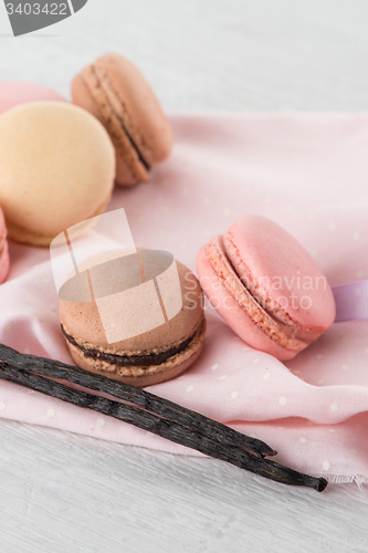 Image of Macaroons closeup