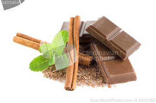 Image of Chocolate parts