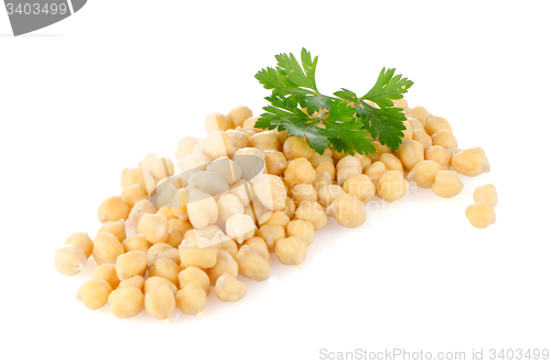 Image of Pile of chickpeas