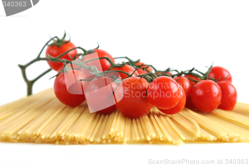 Image of Tomatoes and spaghetti