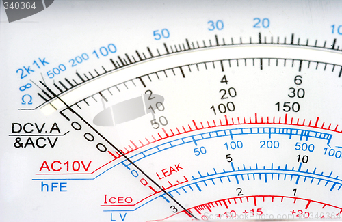 Image of Analog multimeter