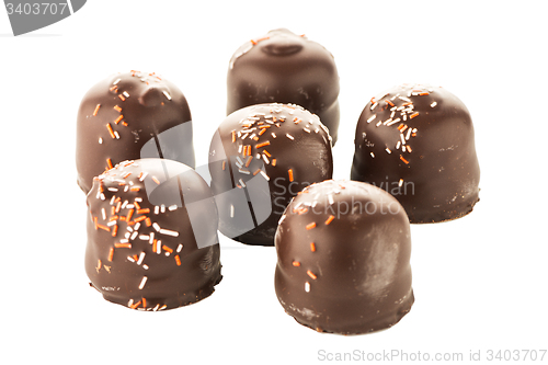 Image of Chocolate coated marshmallows