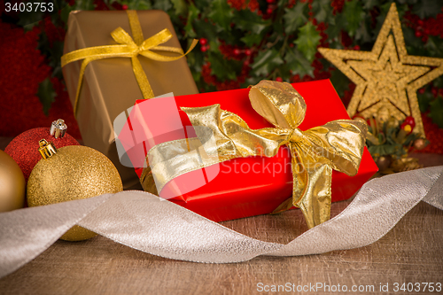 Image of Christmas gift box