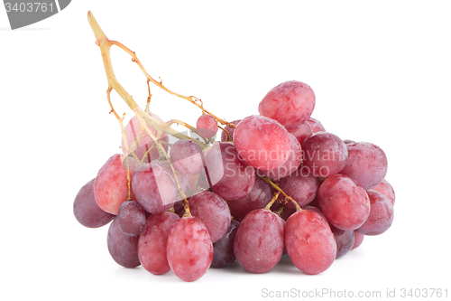 Image of Bunch of red grapes