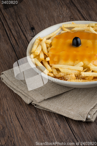 Image of Francesinha on plate