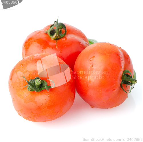 Image of Red ripe tomato