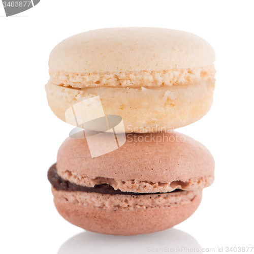 Image of Colorful French Macarons