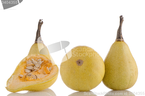 Image of Yellow pumpkins