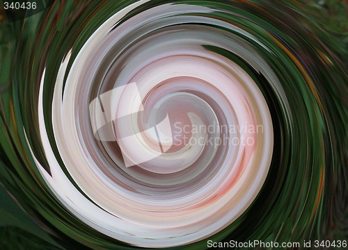 Image of spiral texture