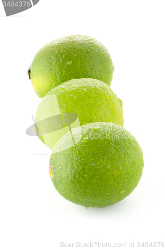 Image of Fresh green limes