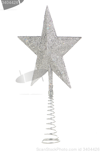 Image of Silver Christmas star
