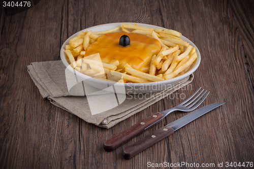 Image of Francesinha on plate