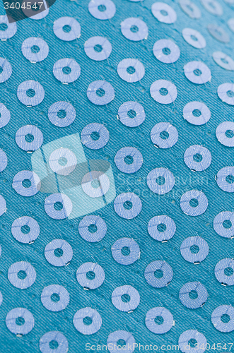 Image of Blue paillette background