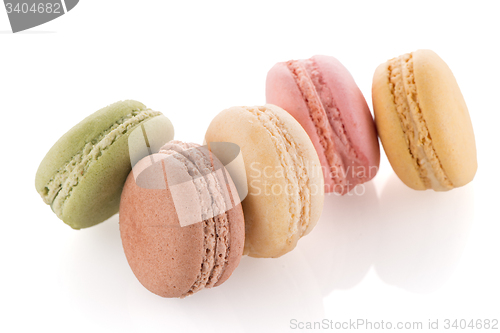 Image of Colorful French Macarons