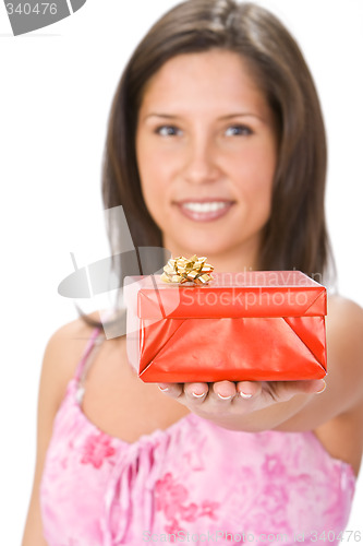 Image of Your red gift box