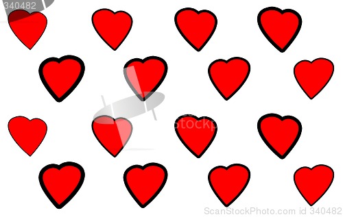 Image of Background with hearts