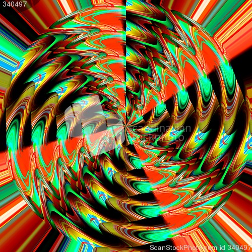 Image of Abstract 3d background