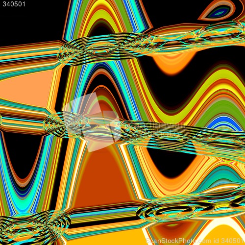 Image of Abstract 3d background